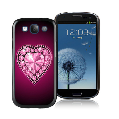 Valentine Diamond Heart Samsung Galaxy S3 9300 Cases CVK